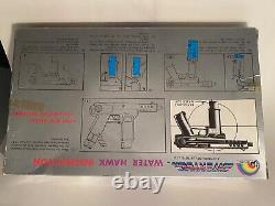 Vintage LJN Entertech WH-88 Water Hawk Motorized Water Machine Gun works 1985