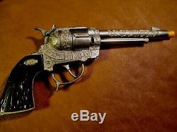 Vintage Leslie-Henry Gene Autry 44 Toy Cap Gun in Beautiful Condition