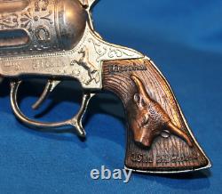 Vintage Leslie-henry Wild Bill Hickok Cap Gun Unfired & Absolutely Pristine