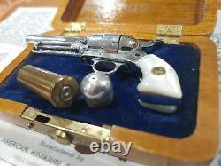 Vintage Little. 45 American Miniature Gun HOLLYWOOD CALIF. In Case