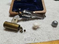 Vintage Little. 45 American Miniature Gun HOLLYWOOD CALIF. In Case #4