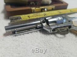 Vintage Little. 45 American Miniature Gun HOLLYWOOD CALIF. In Case #7