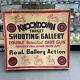 Vintage Marx Knockdown Target Shooting Gallery With Box! Rare No Gun