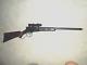 Vintage Marx Wild West Lever Cap Gun Scoped Rifle In Very Nice Condition