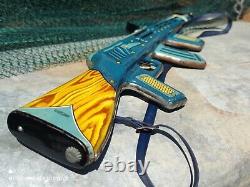 Vintage Machine Gun Ak-47 Tin Toy Batt. Operated 58cm Hungary Soviet Era Lemez
