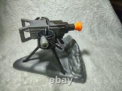 Vintage Machine Toy Cap Gun With Base. Fully Functional! Unique And Rare
