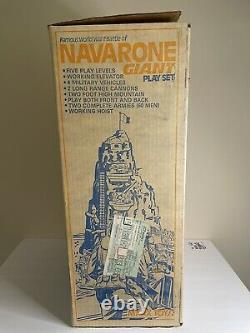 Vintage Marx 1970's Guns of Navarone Playset Near Complete