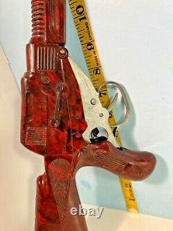 Vintage Marx Toy Machine Gun Cap Toy Plastic & Metal Mix
