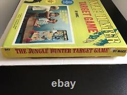 Vintage Marx Toys Shooting Target Game Tin Toy 1972 Rare Jungle Hunter No Gun