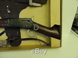 Vintage Marx Wanted Dead or Alive 19 Gun & Holster Set in Box USA Made