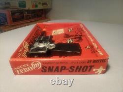 Vintage Mattel AGENT ZERO M SNAP-SHOT Camera Cap Pistol Spy Camera Gun NOS 1964