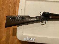 Vintage Mattel Colt 6 Shooter Rifle Cap Gun In Good Working Condition