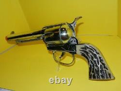 Vintage Mattel Fanner Shoot N Shell Toy Cap Gun 6 Shot, Works Great, Nice