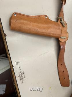 Vintage Mattel Fanner Shootin Shell Gun and Holster Set