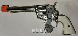 Vintage Mattel Lone Ranger Fanner 50 Toy Cap Gun Set With Matching Holster