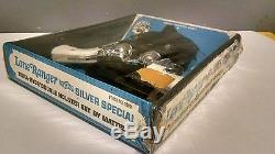 Vintage Mattel Lone Ranger Smoking Silver Special Cap Gun Set. MIB