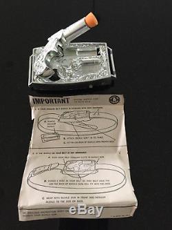 Vintage Mattel Shootin-Shell Buckle Derringer Cap Gun Mint in Box