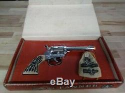 Vintage Mattel Shootin Shell Fanner Cap Gun Set With Box