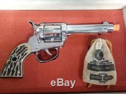 Vintage Mattel Shootin Shell Fanner Cap Gun Set With Box