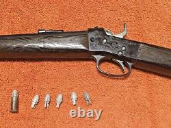 Vintage Mattel Shootin' Shell Rolling Block Cap Gun Rifle Working Condition A-1