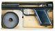 Vintage Metal Black Handle Circa 1937 Bulls Eye Sharp Shooter Gun Pistol & Box