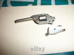 Vintage Miniature FISHER Firesure Toy Cap Gun Pistol Watch Fob RI USA