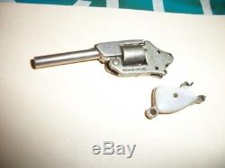 Vintage Miniature FISHER Firesure Toy Cap Gun Pistol Watch Fob RI USA