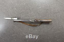 Vintage Miniature Rifle Cap Gun with Bayonet Made in Austria