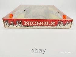 Vintage NICHOLS Cap Toy Gun 250 Shot Roll Cap Pistols & Holster Set