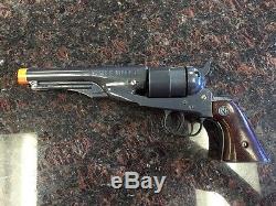 Vintage NICHOLS Model 61 Cap Gun 1861 Toy Revolver Civil War era Josey Wales