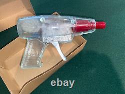 Vintage NOS NIB Taiyo Friction Powered Toy Super Gun Deadstock Original Box G-65