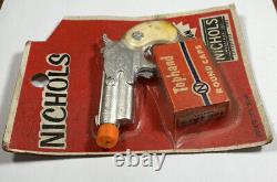 Vintage Nichols Dyna-Mite 70-49 toy cap gun SEALED JACKSONVILLE TEXAS 1950S