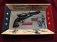 Vintage Nichols Model 61 Cap Gun With Box, Toy Bullets And Extra Tips
