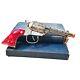 Vintage Nichols Silver Colt Die Cast Cap Gun With Red Plastic Grip Rare