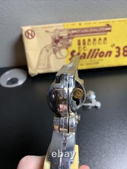 Vintage Nichols Stallion 38 Cap Gun With Original Box