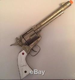 Vintage Nichols Stallion 45 Pasadena Toy Collectable Cap Gun With Bullets