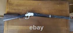 Vintage Official Winchester Saddle Gun By Mattel Working Cap Gun 1950's