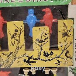 Vintage Ohio Art Twirl E Bird Target And Gun Set Metal Lithograph Target Plastic