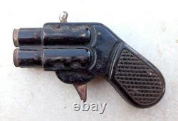 Vintage Old Collectible DRGM Children Playing Gun Iron Toy Made In Germany