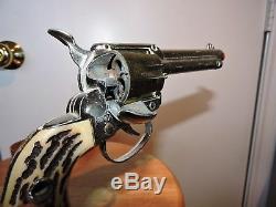 Vintage Original Mattel Fanner Shootin Shell Pistol Cap Gun & Shells 1960 1964