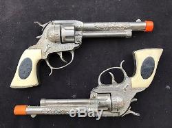 Vintage PALADIN cap guns with holsters and bullets