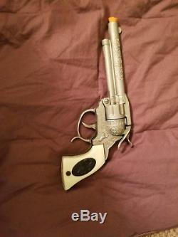 Vintage Paladin Cap Gun Holster With One Paladin Gun Working