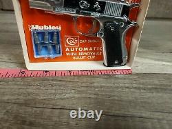 Vintage RARE 1958 Hubley Colt Automatic with Removable Clip Toy Cap Gun NEW