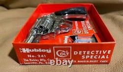 Vintage RARE-1958 Hubley Colt Detective Special Toy Cap Gun Old Warehouse Find