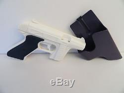 Vintage Rayline Prototype White tracer Gun with Holster USA Made