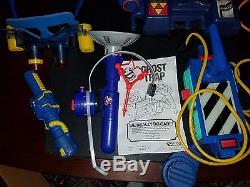 Vintage Real Ghostbusters Toy Lot Trap Nabber Zapper Ecto Pack Gun Proton MORE