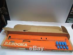 Vintage Remco Marine Raider Bazooka Rocket Gun #315 With Original Box VERY RARE