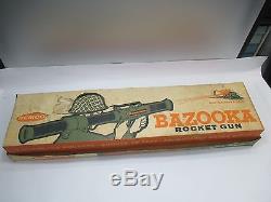 Vintage Remco Marine Raider Bazooka Rocket Gun #315 With Original Box VERY RARE