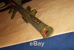 Vintage Remco Marine Raider Toy Bazooka WORKS 1960's Toy Gun