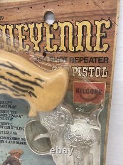 Vintage Sealed New Kilgore Cheyenne Diecast Cap Gun Western